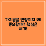 가지급금인정이자, 왜 중요한가요?